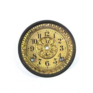 Vintage Seth Thomas Wood Mantle Clock 5" Dial and Glass